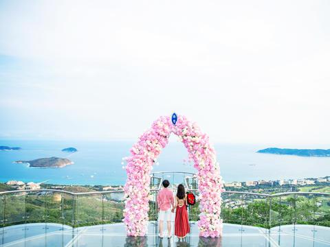 婚礼现场装饰策划设计、留影区、签到区、气球拱门